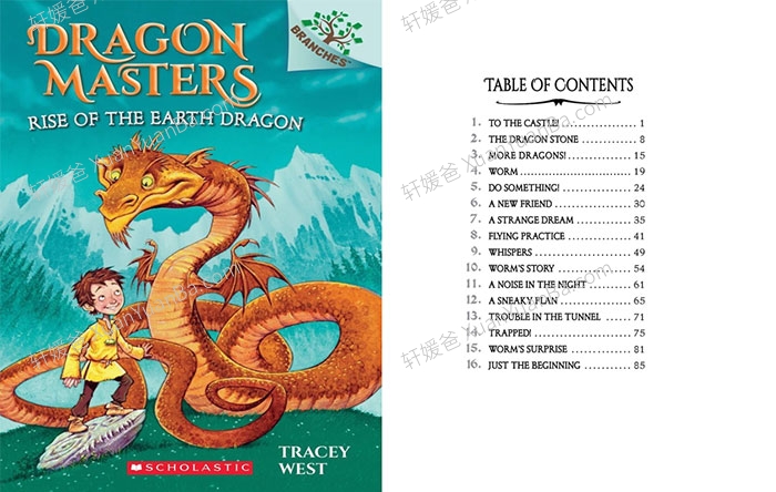 Tracey West – Dragon Masters》驯龙大师系列桥梁书19册PDF 百度云网盘